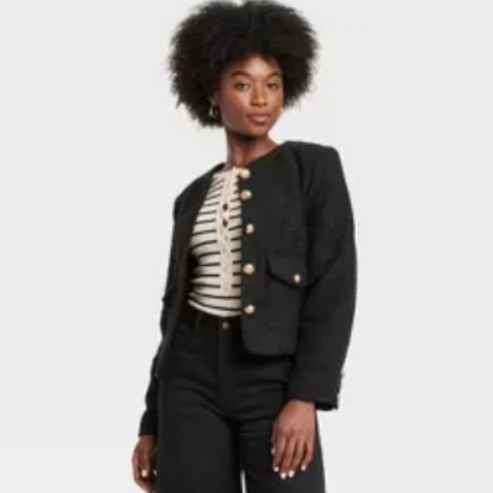 Universal Thread Button Front Tweed Jacket - Picture 3 of 6